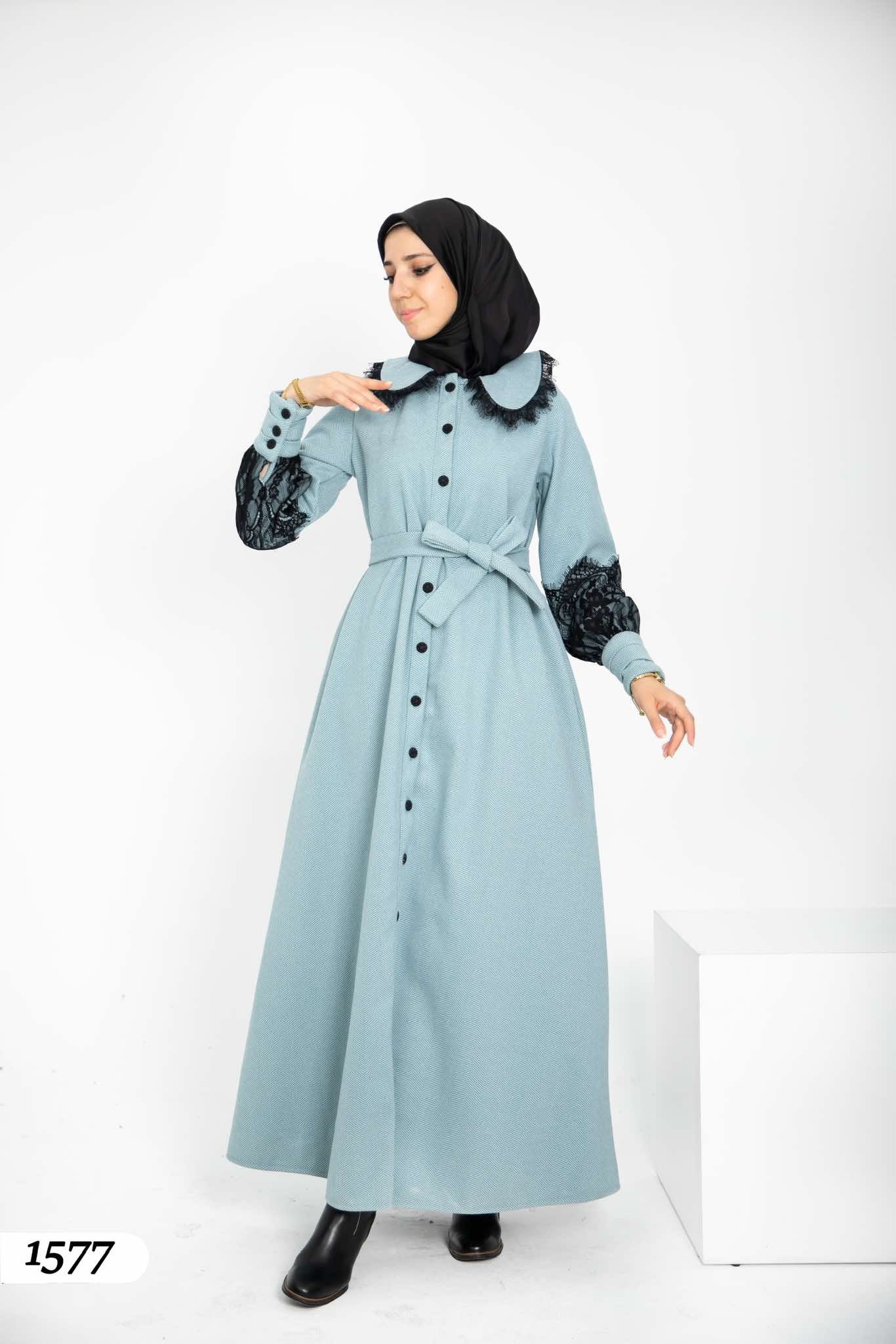 Coat With Lace 1577