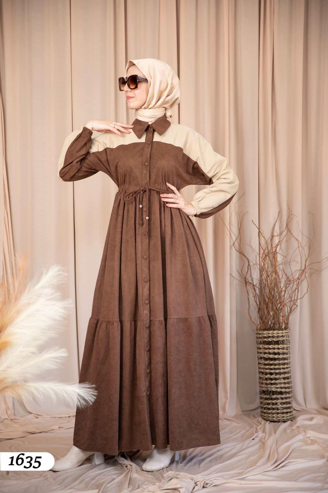Star Suede Dress 1635