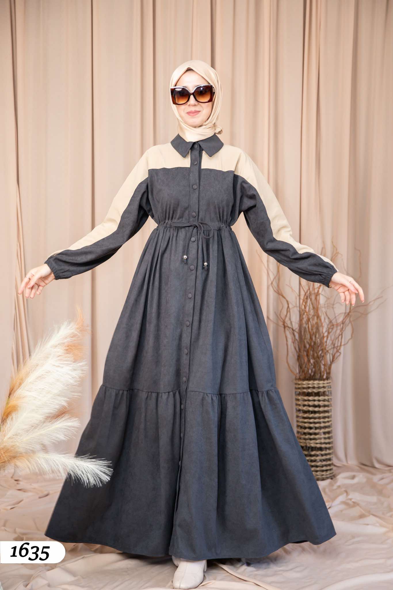 Star Suede Dress 1635