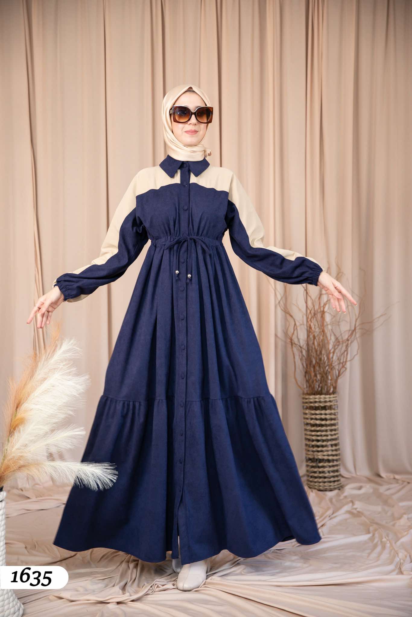 Star Suede Dress 1635