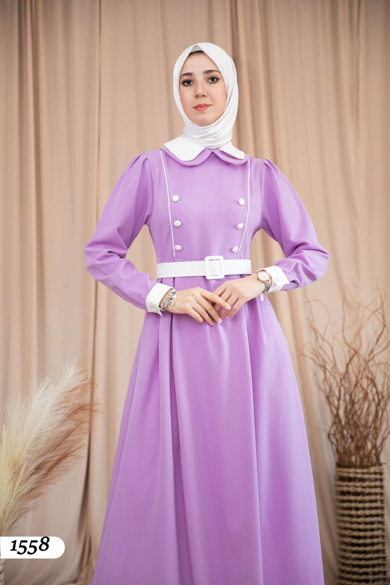 Dabil Dress With Belt 1558