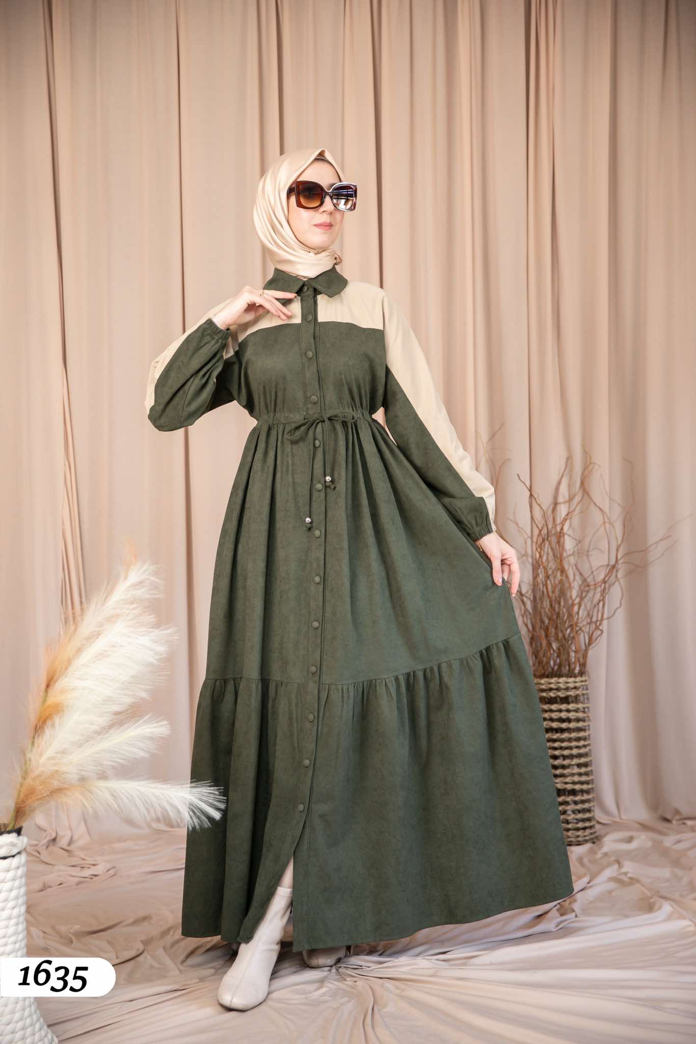 Star Suede Dress 1635