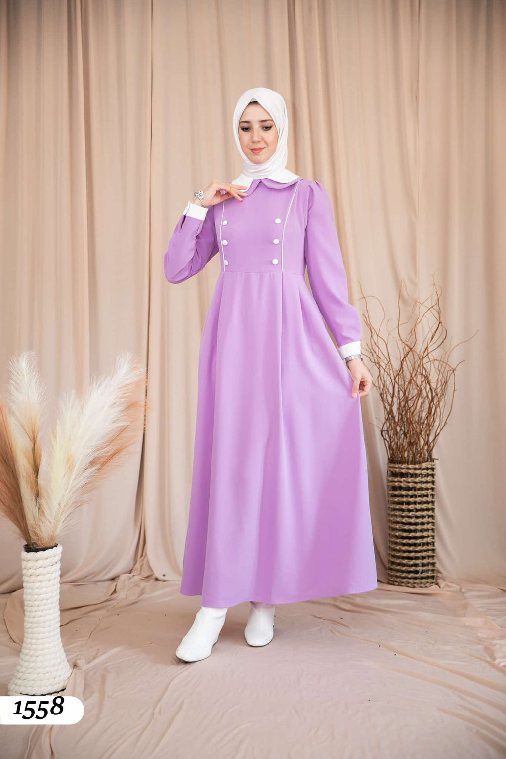 Dabil Dress With Belt 1558
