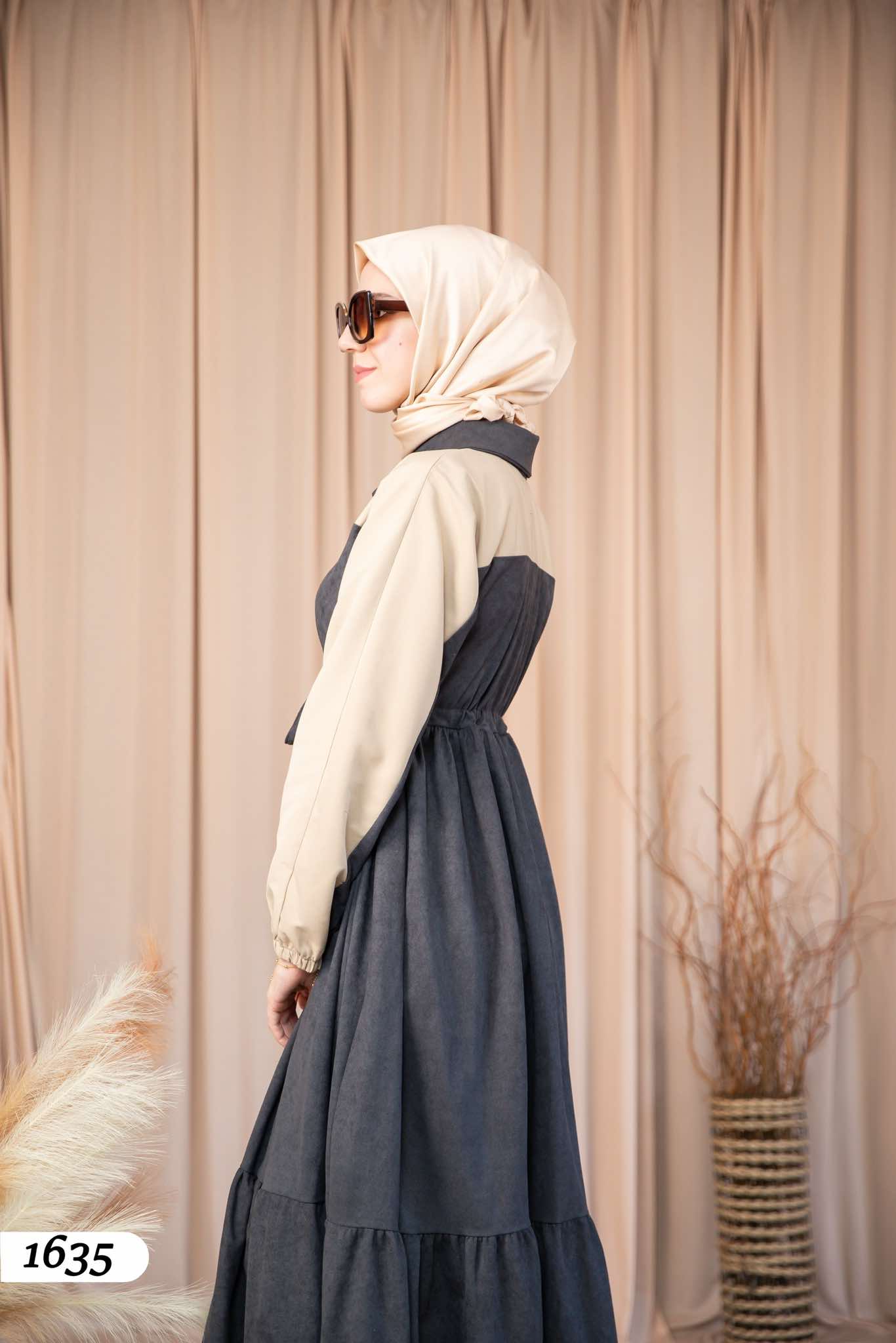 Star Suede Dress 1635
