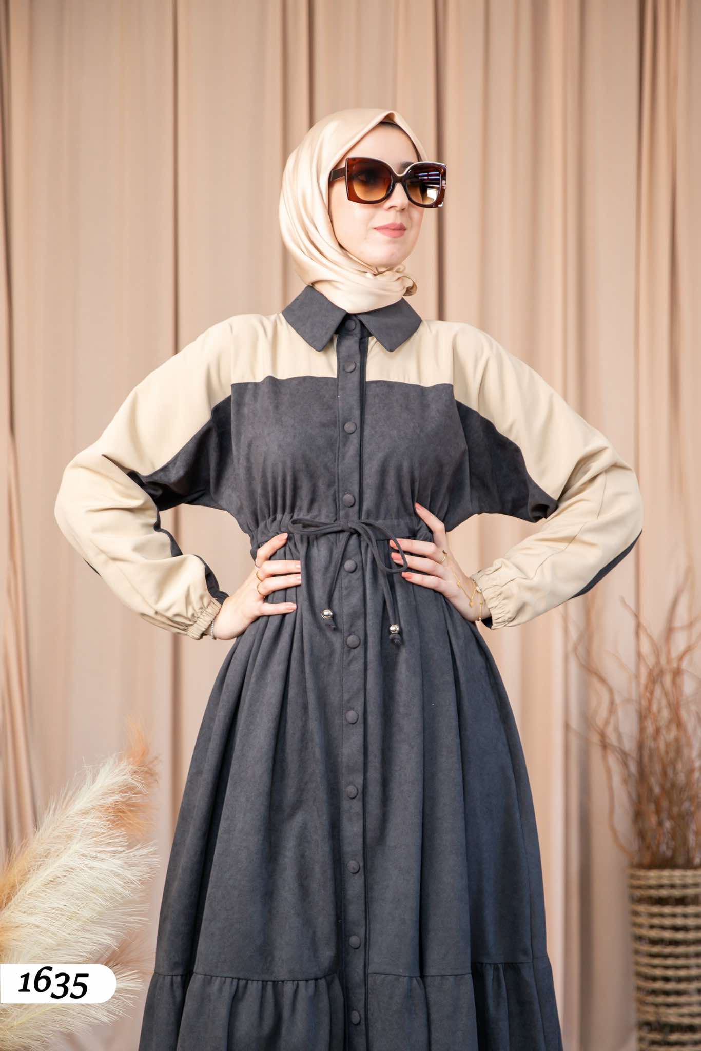 Star Suede Dress 1635