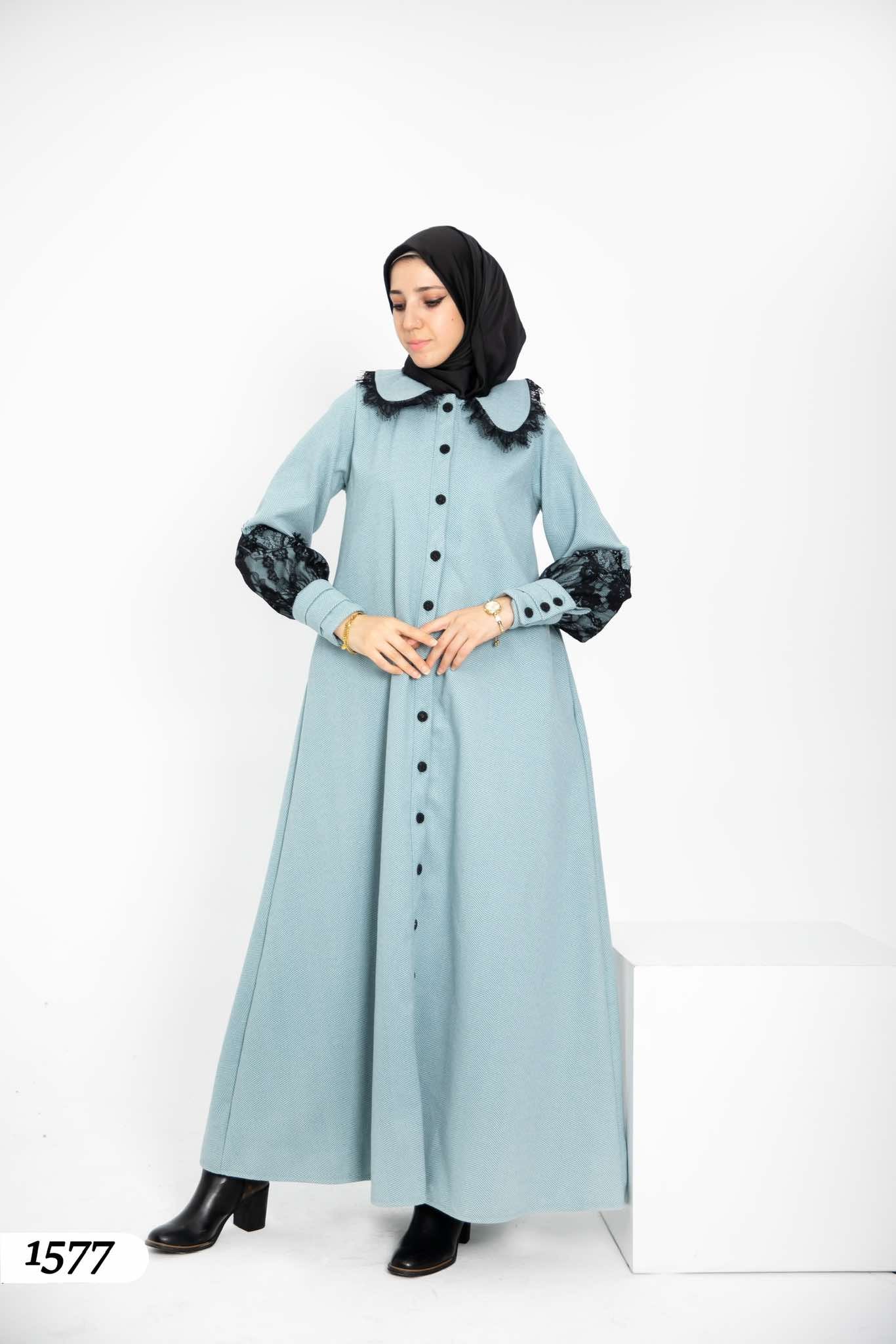 Coat With Lace 1577