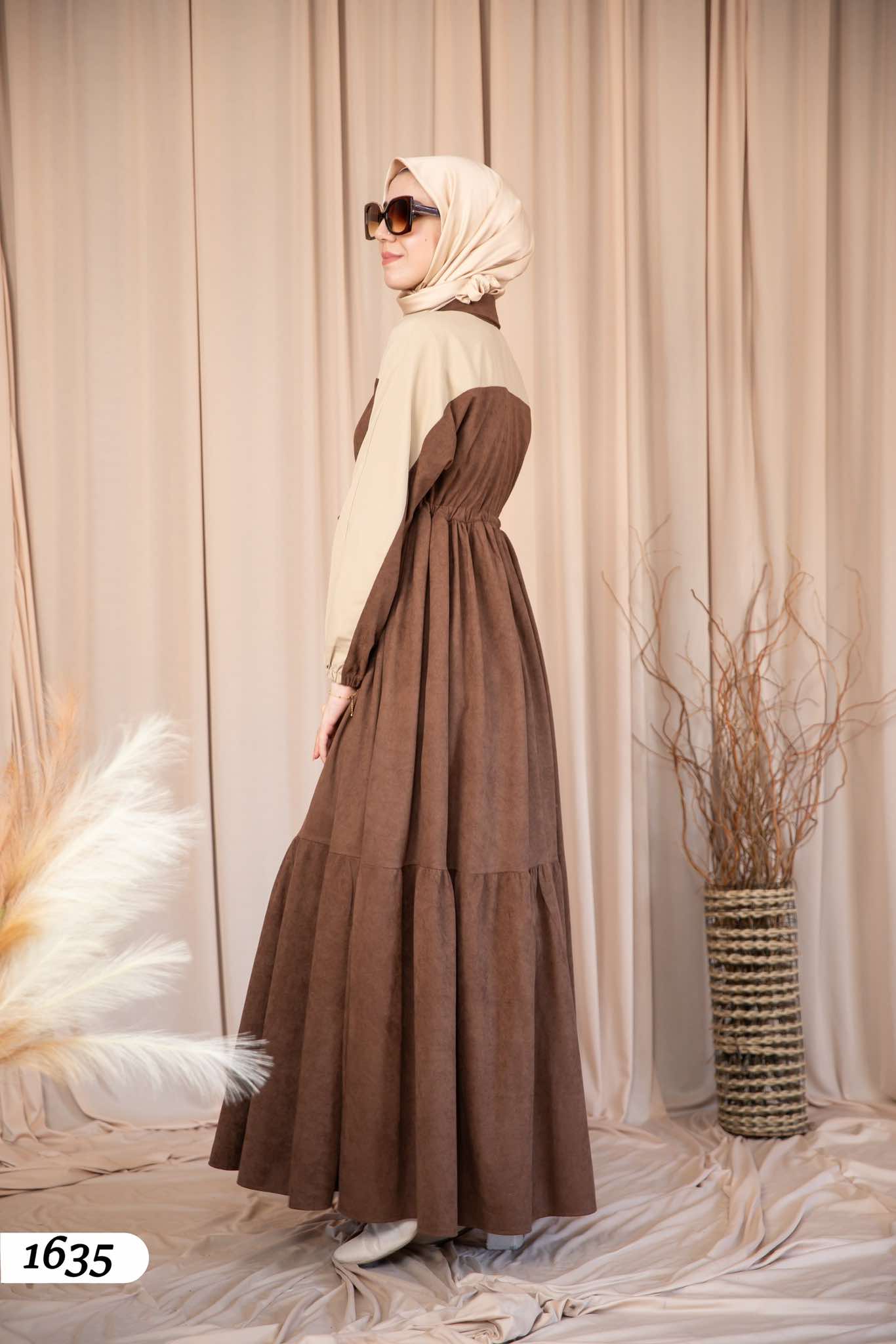Star Suede Dress 1635