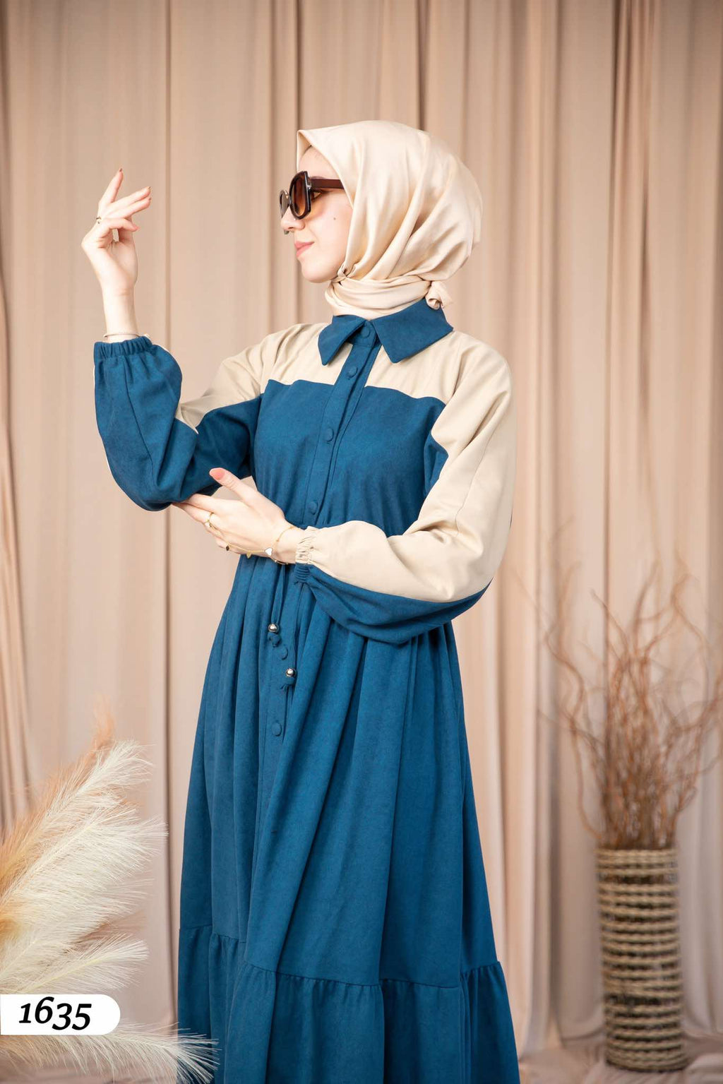 Star Suede Dress 1635