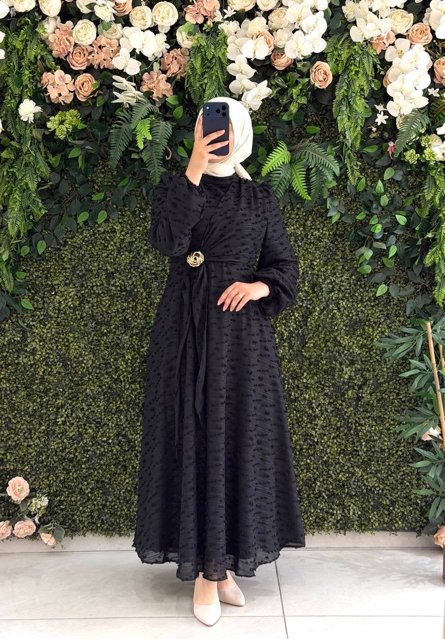 Lima Astarlı Elbise 9256