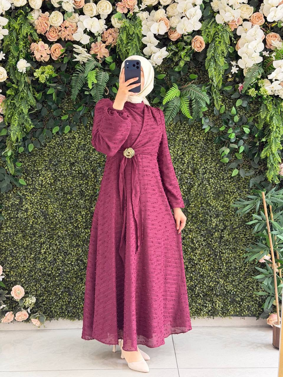 Lima Astarlı Elbise 9256