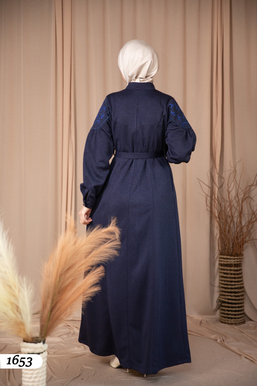 Dress with button detail 1653