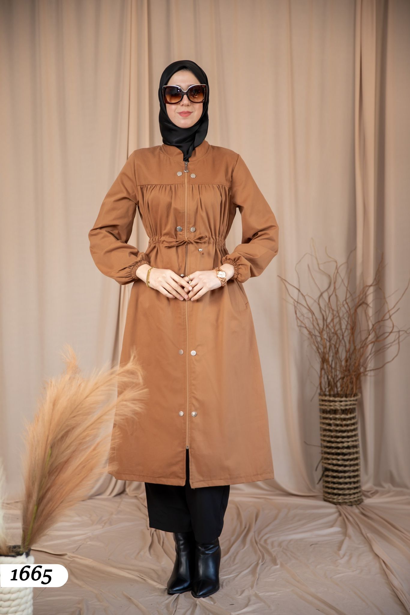 GABARDINE TUNIC 1665