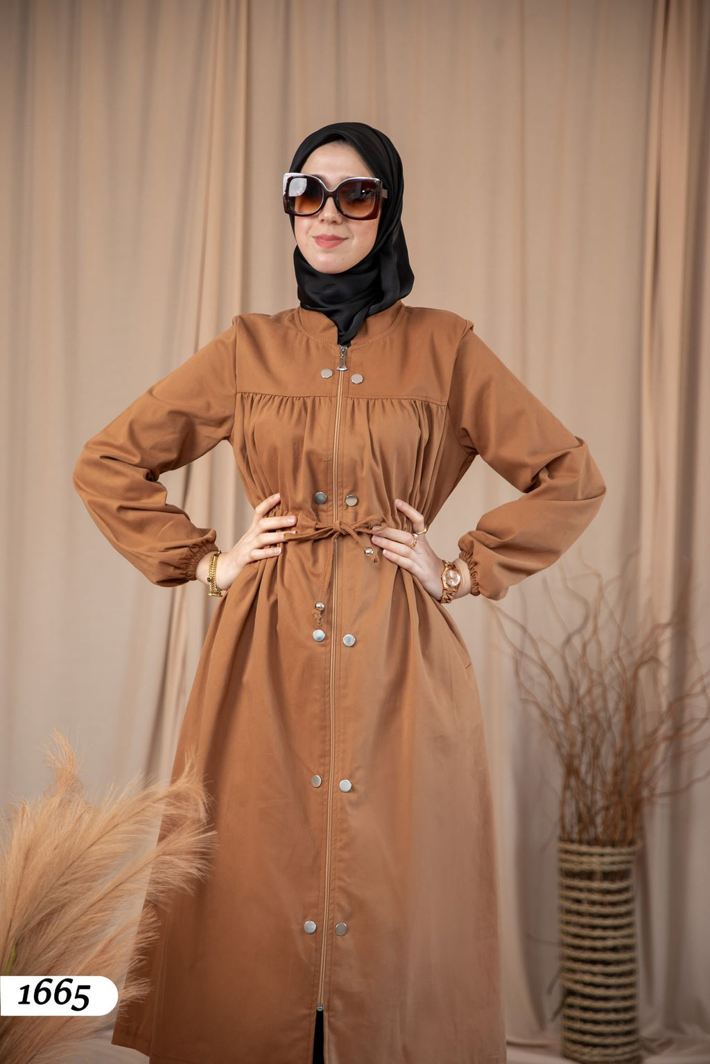 GABARDINE TUNIC 1665