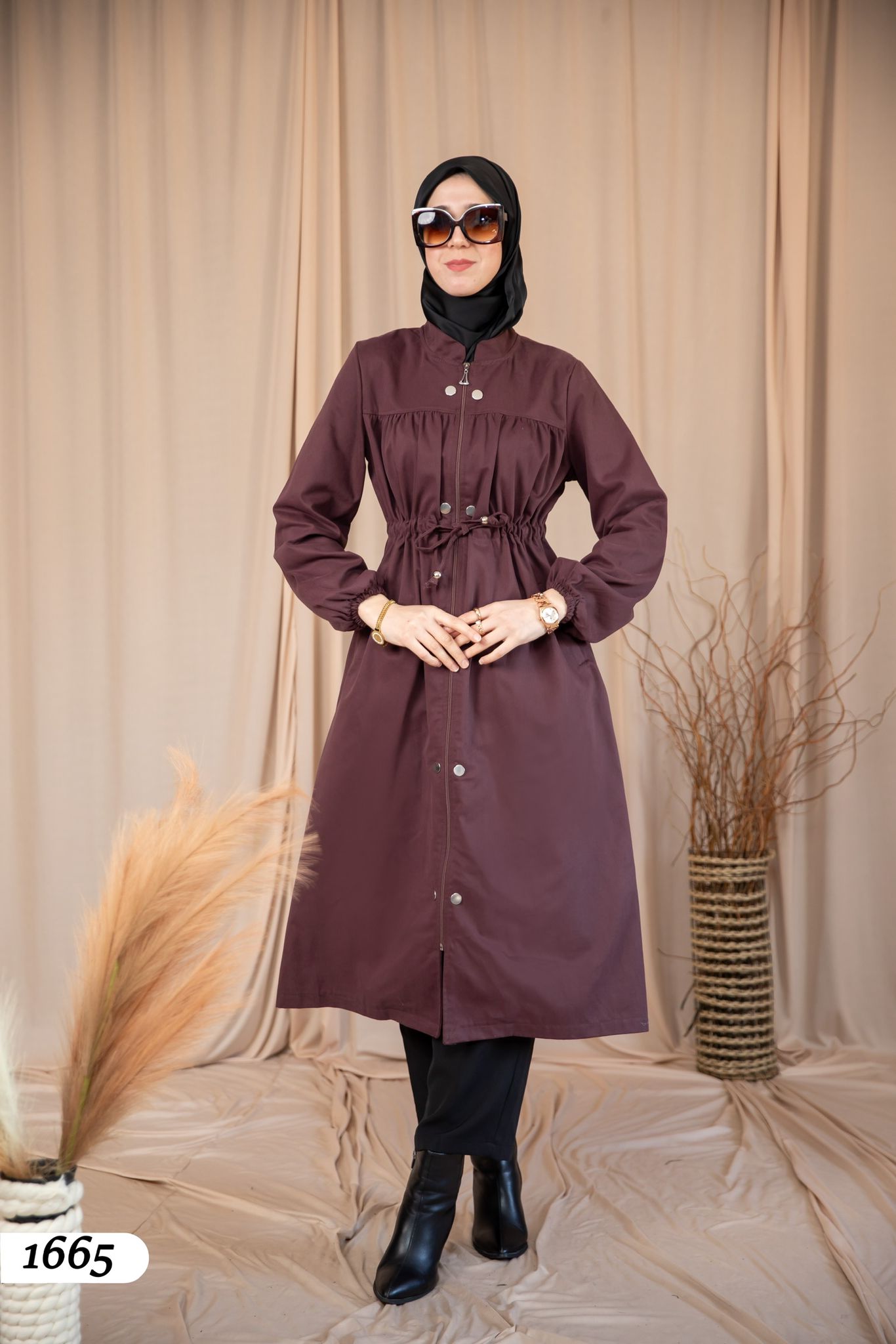 GABARDINE TUNIC 1665