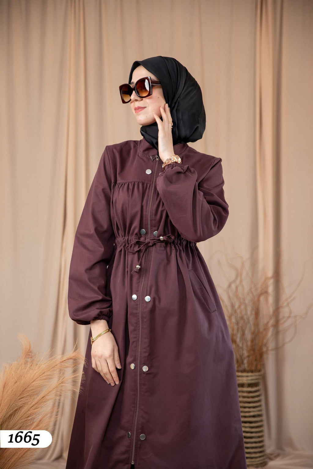 GABARDINE TUNIC 1665