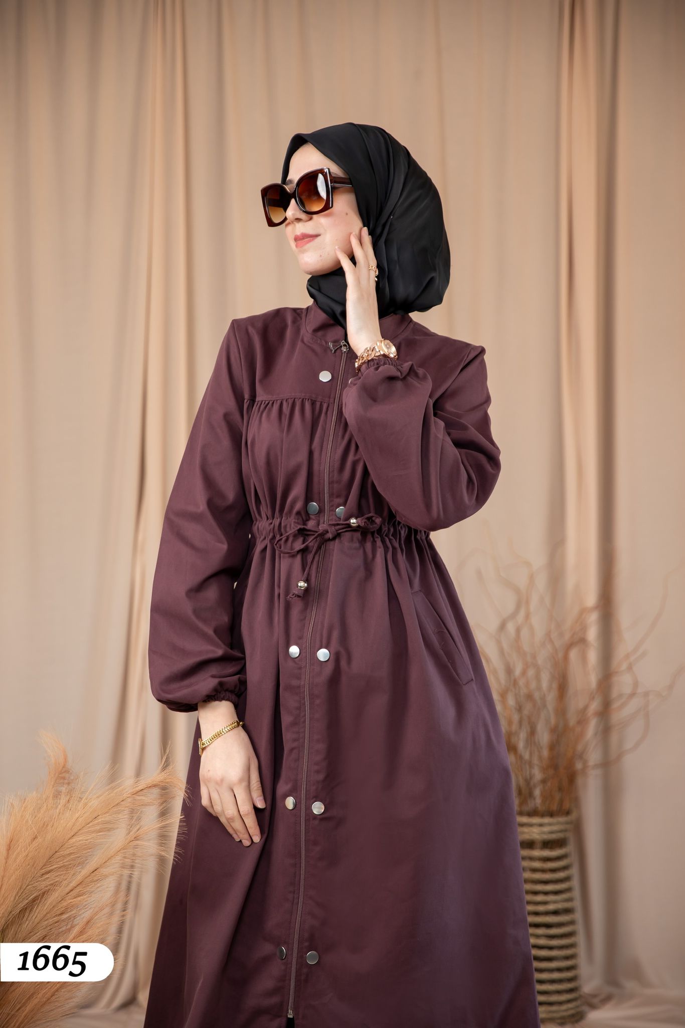 GABARDINE TUNIC 1665