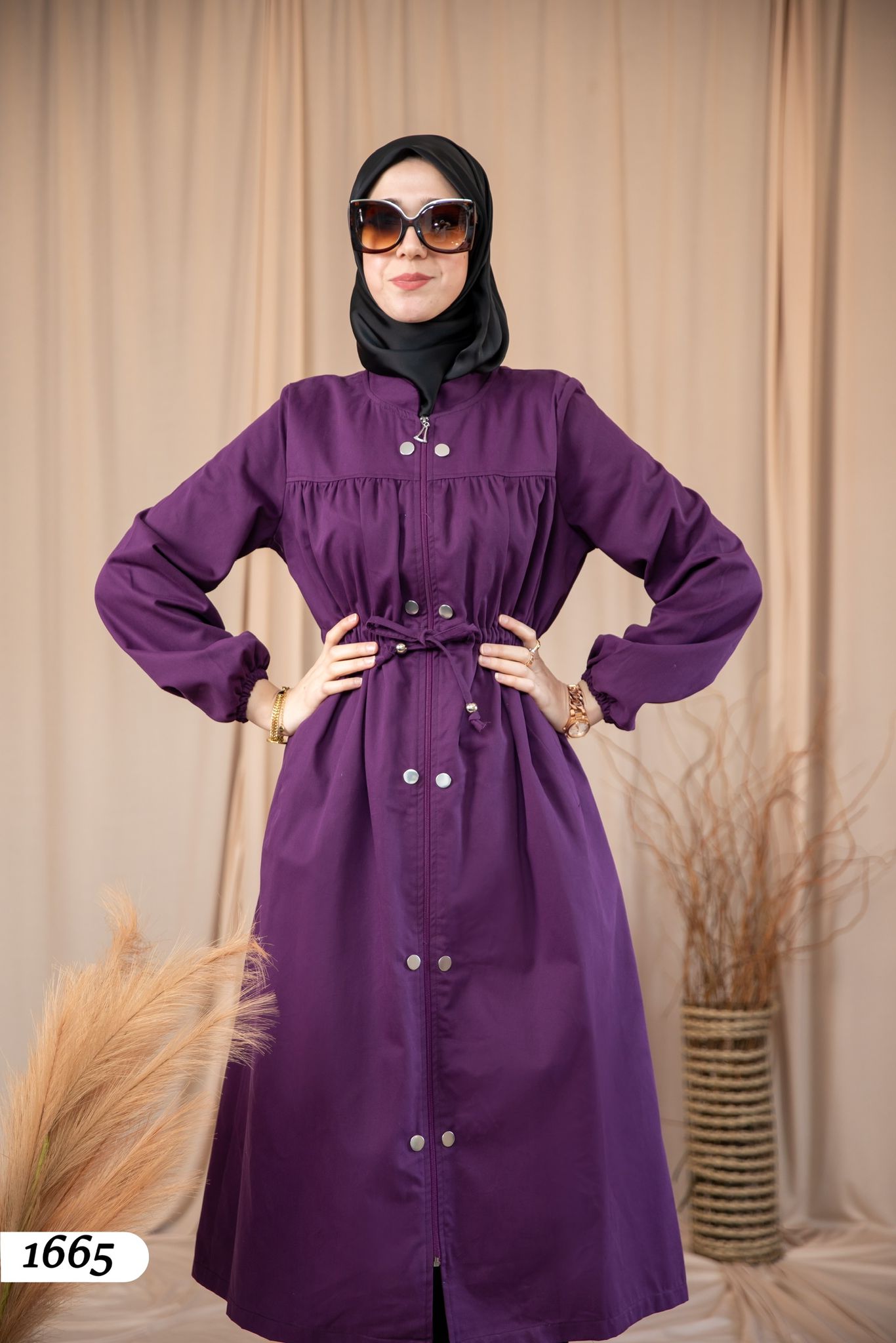 GABARDINE TUNIC 1665