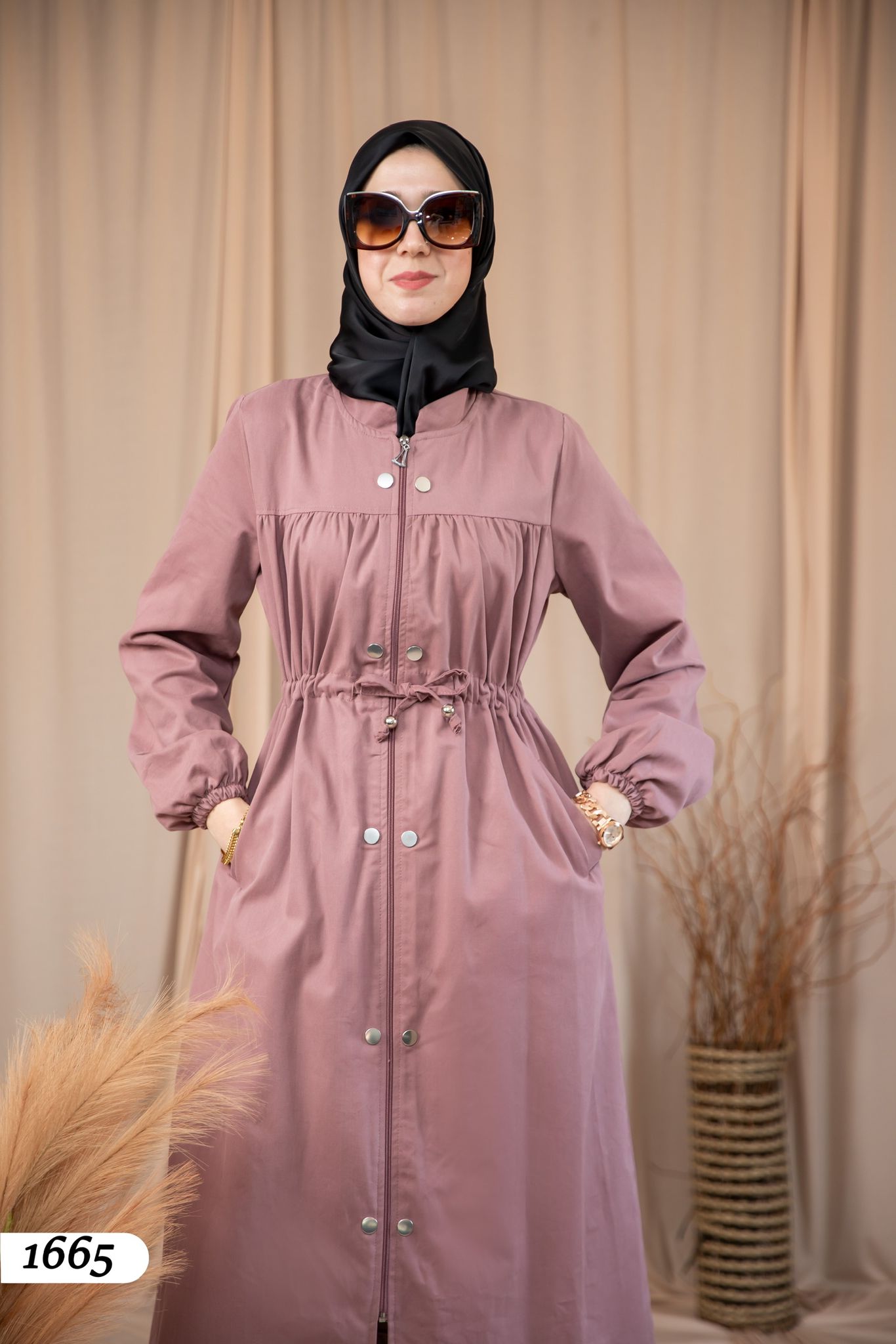 GABARDINE TUNIC 1665