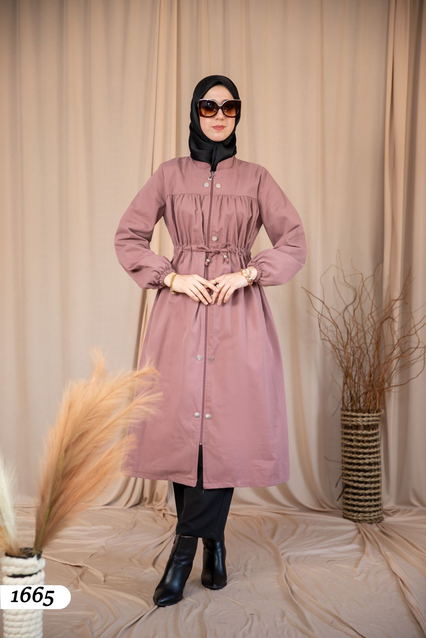 GABARDINE TUNIC 1665