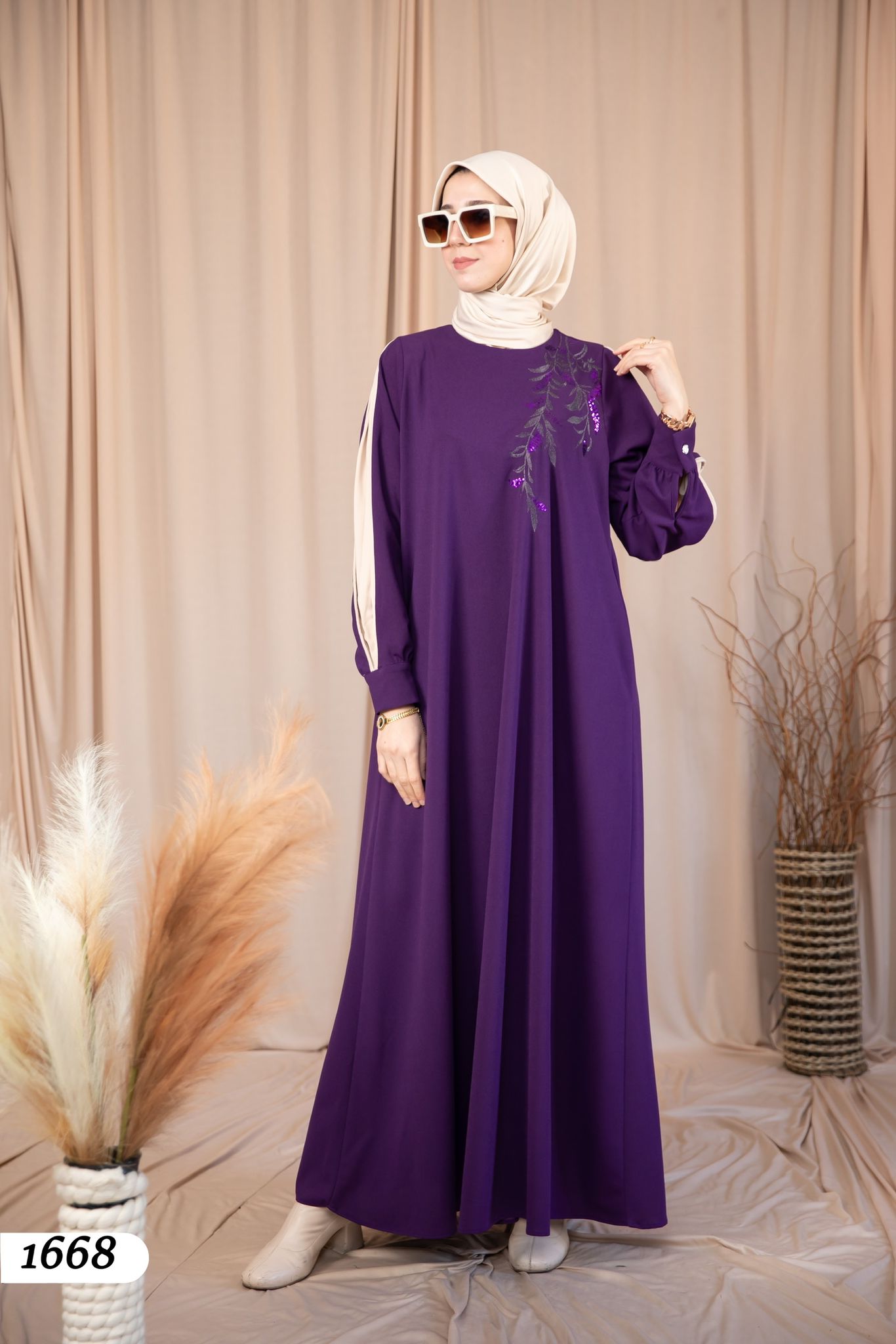 Skopa Crepe Winter Dress 1668