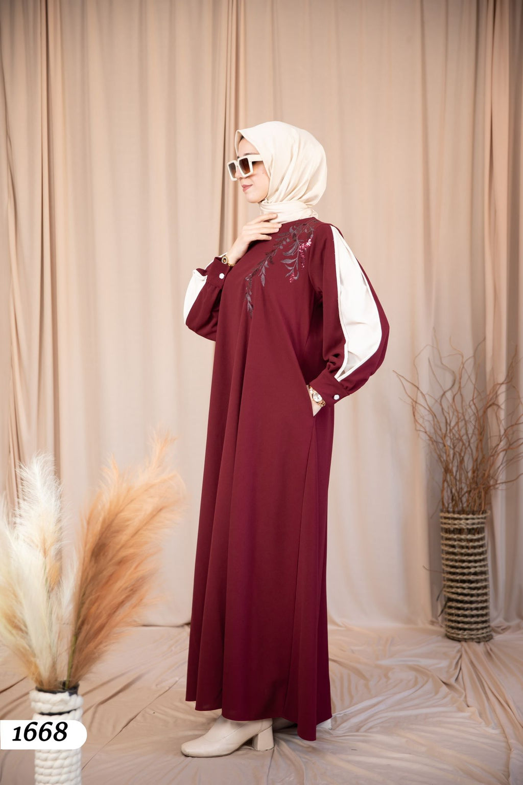 Skopa Crepe Winter Dress 1668