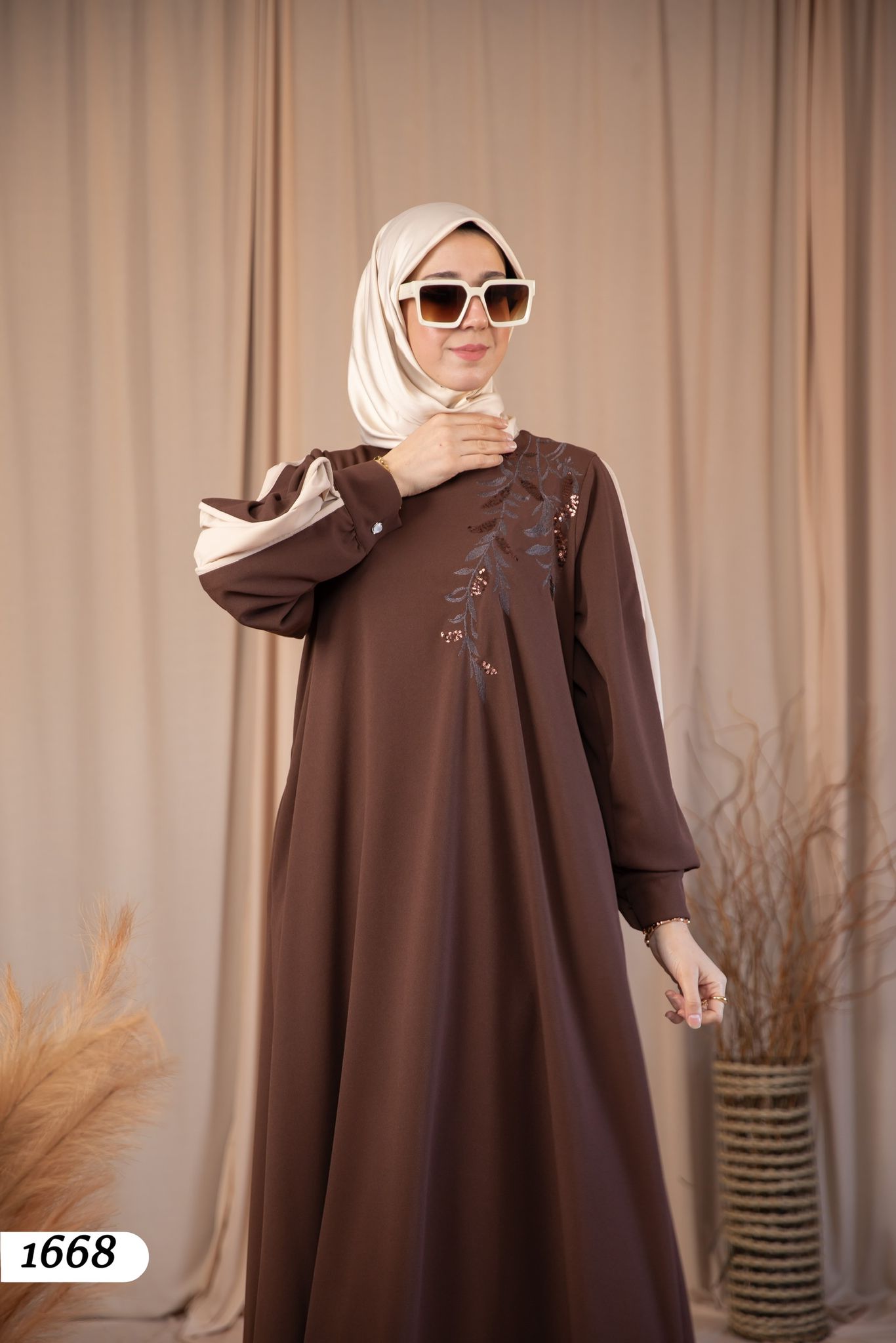 Skopa Crepe Winter Dress 1668