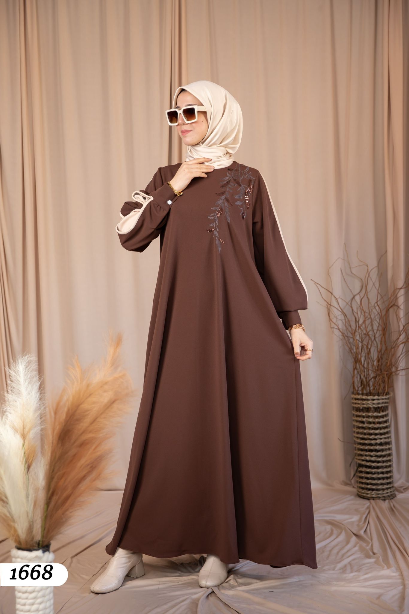 Skopa Crepe Winter Dress 1668