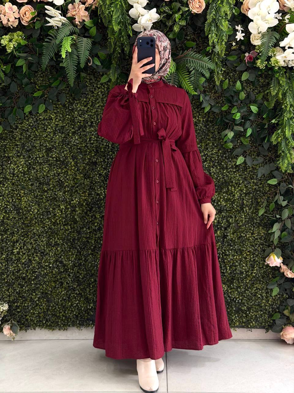 Lina Astarlı Elbise 9228 - Moda Fatma