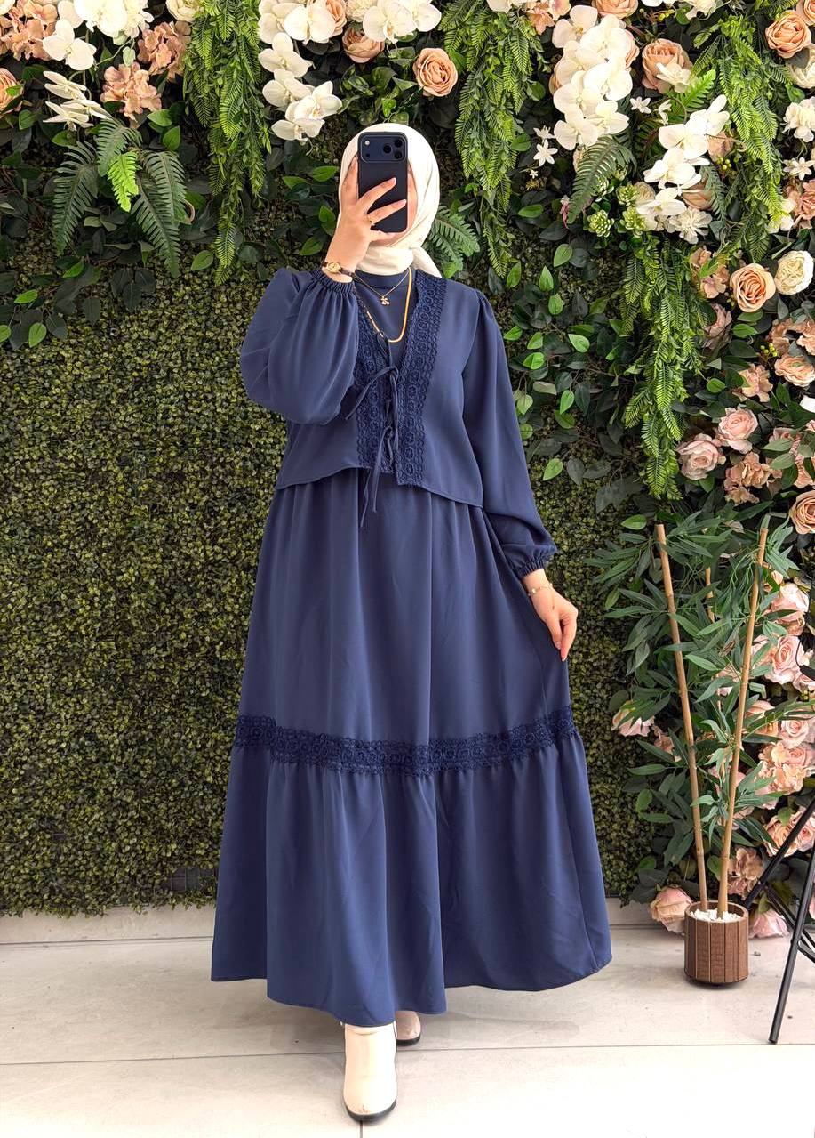 Linda Krep Elbise 9250