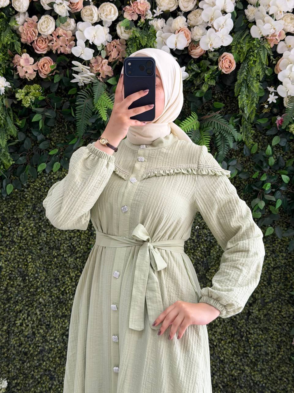 Lina Astarlı Elbise 9246