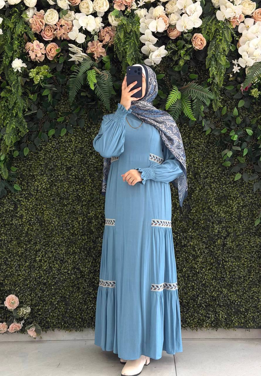 Desenlı Copra Elbise 9231