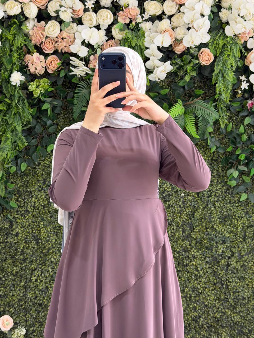 Medine İpek Elbise 9207