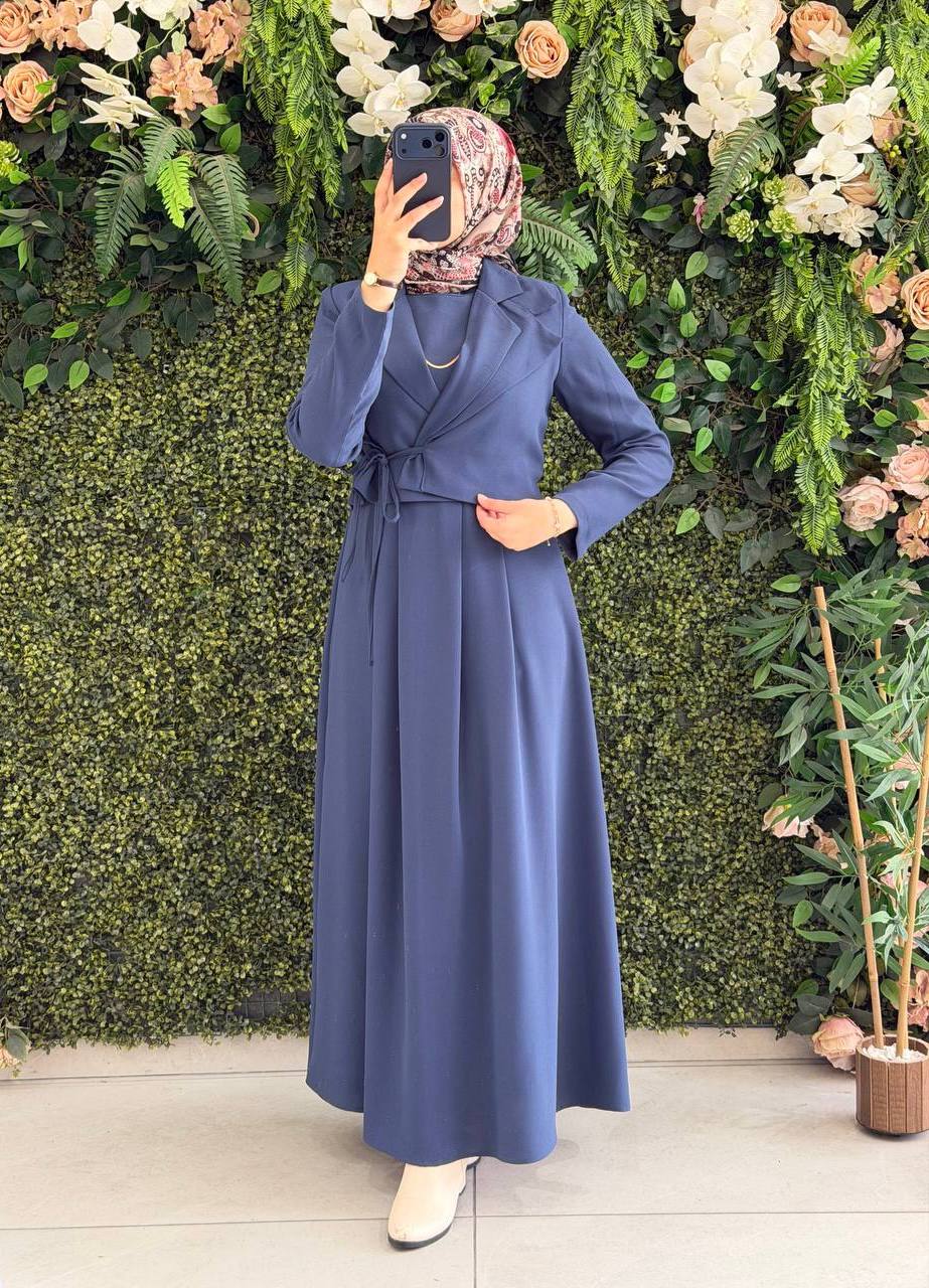 Linda Krep Elbise 9247