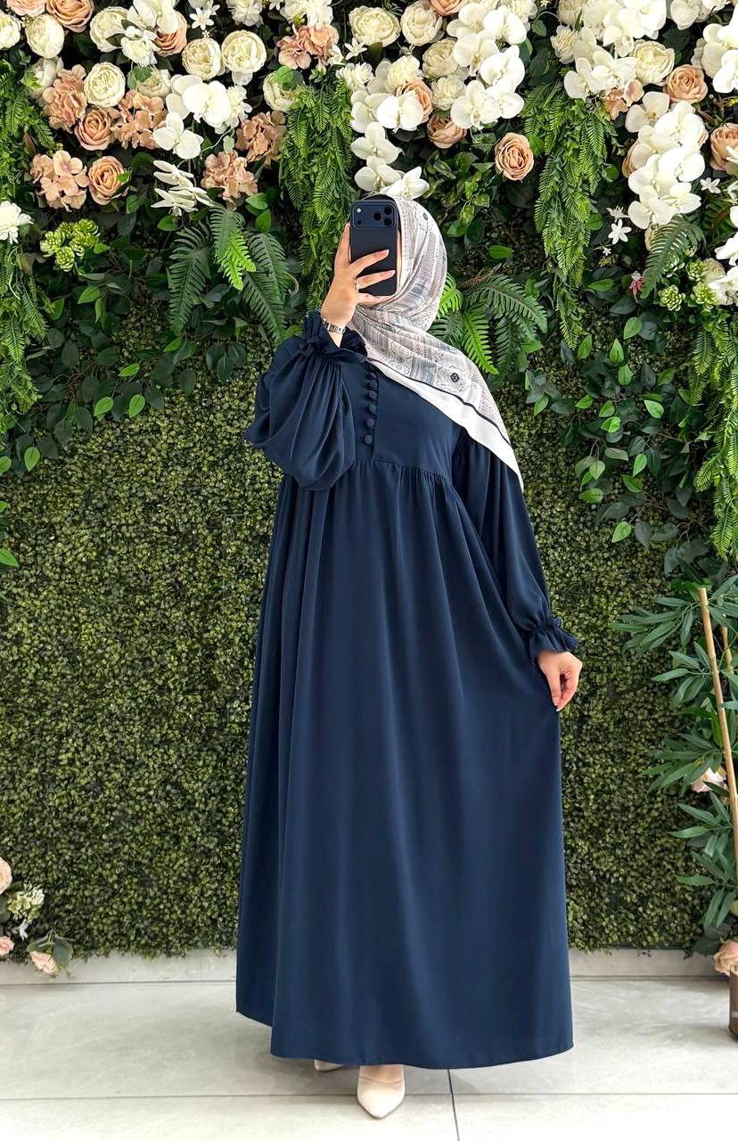 Medine İpek Elbise 9249