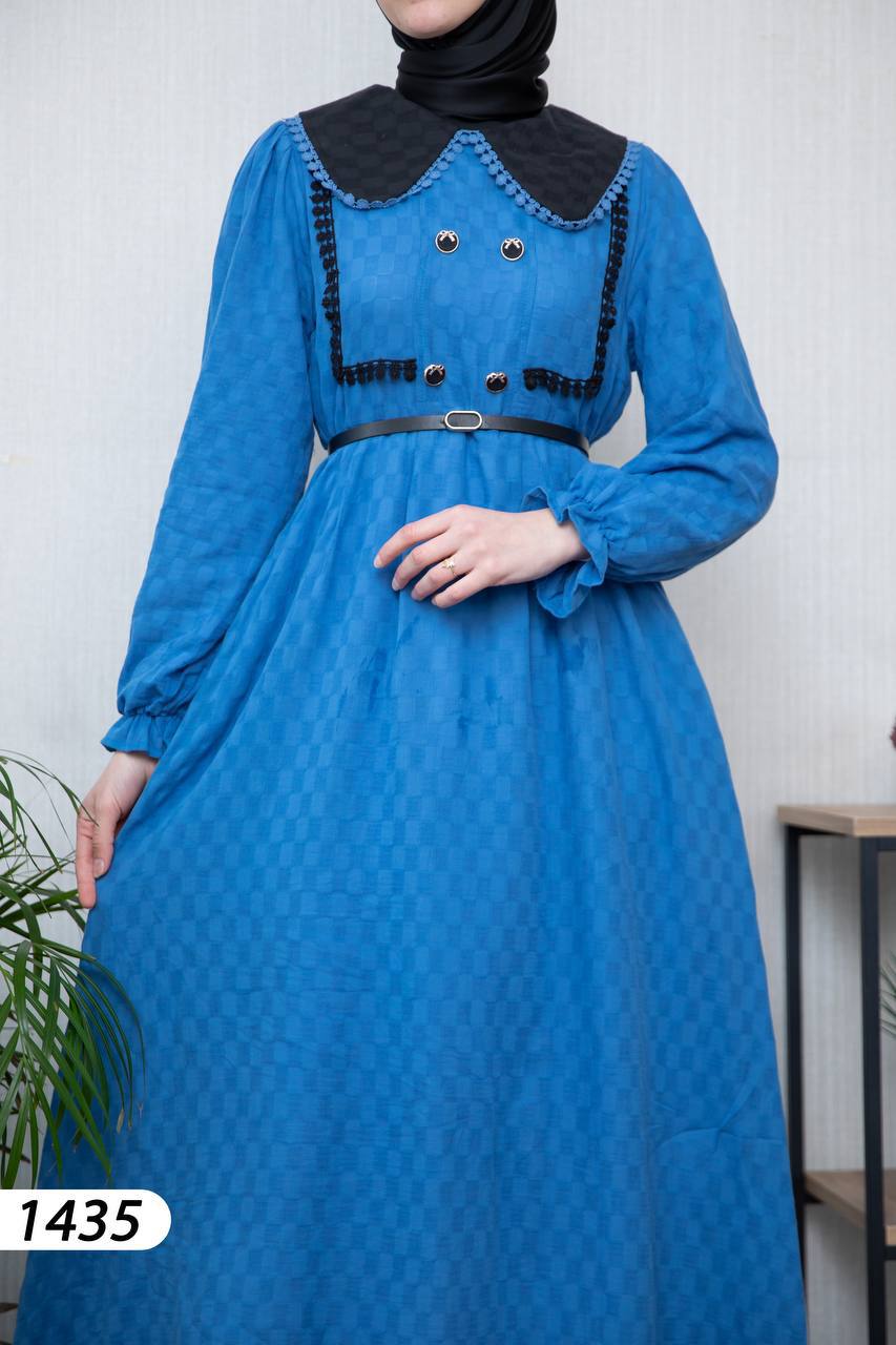 Pamuk Astarlı Elbise 1435 HG