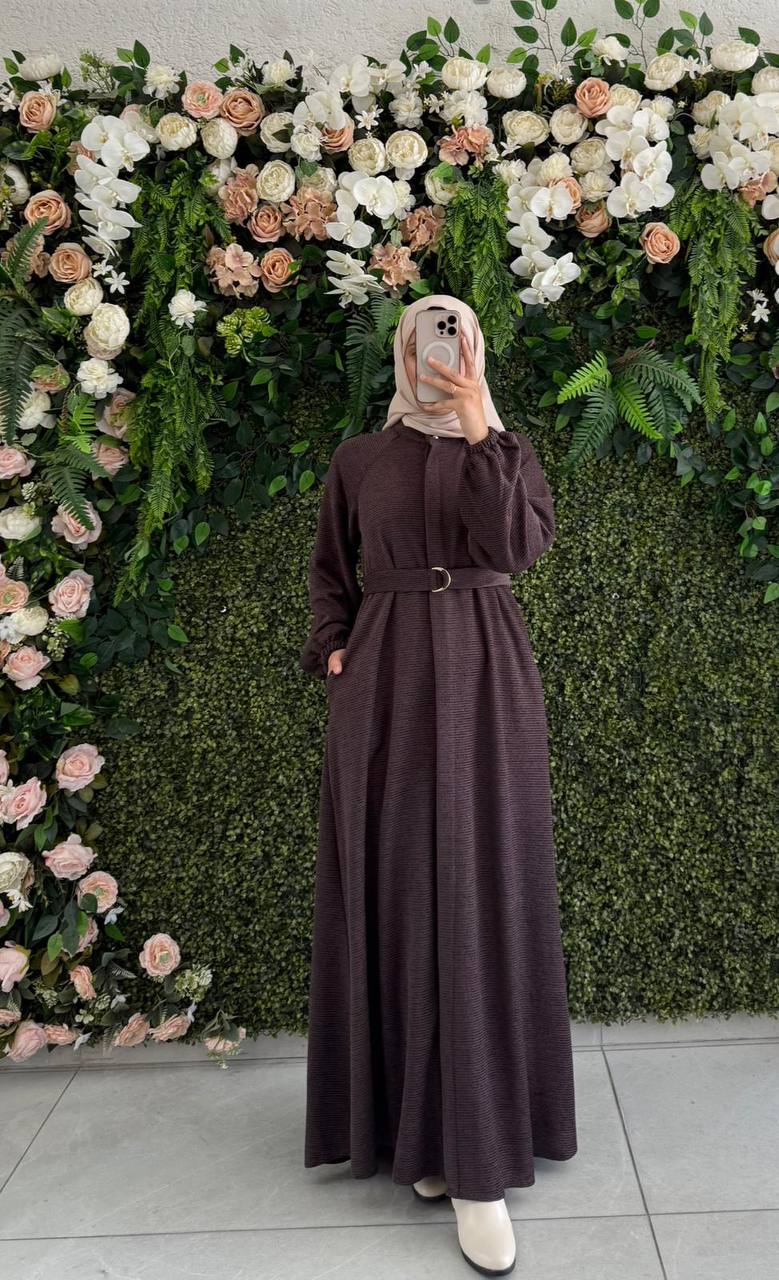Organik şanil Elbise 8049