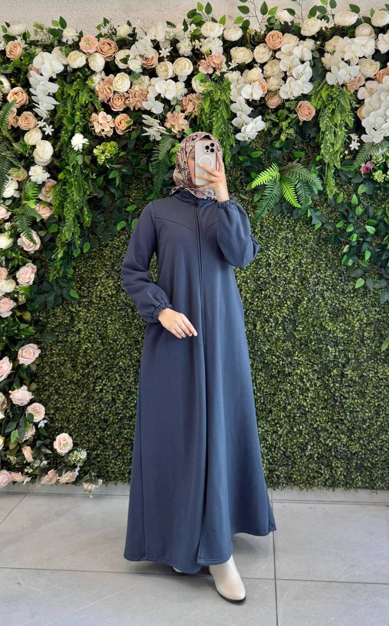 Fermuarlı Elbise 8040