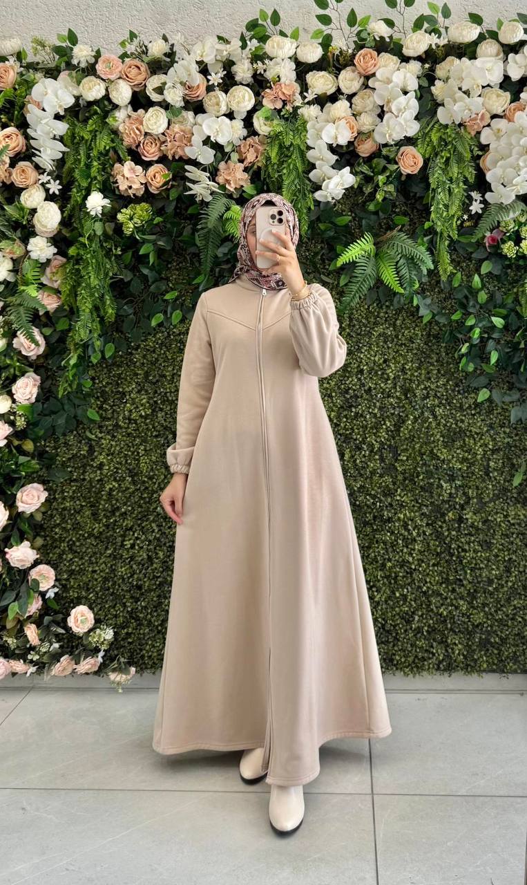 Fermuarlı Elbise 8040