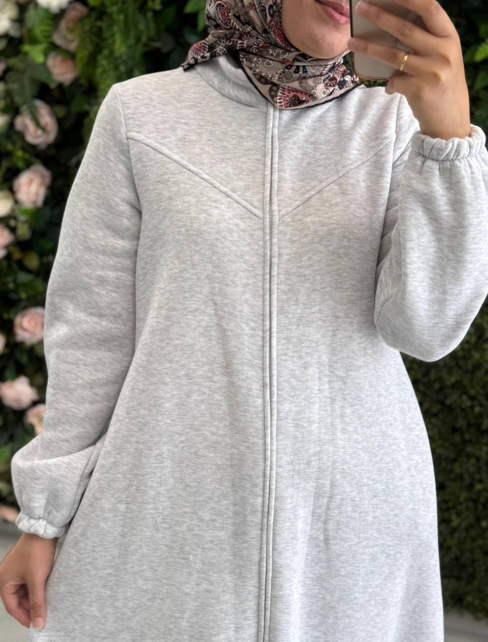 Fermuarlı Elbise 8040