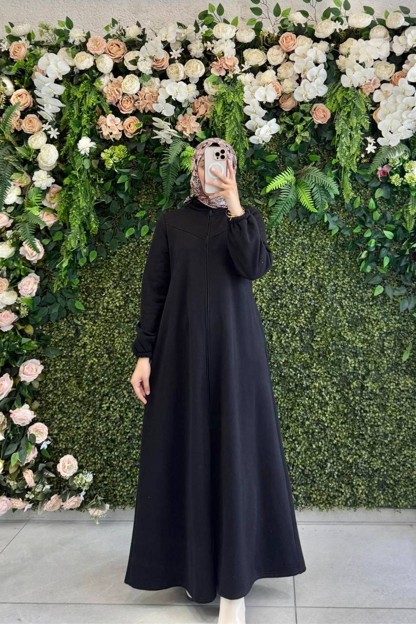 Fermuarlı Elbise 8040