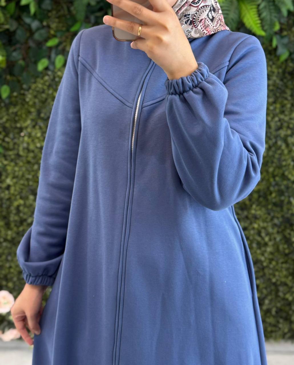 Fermuarlı Elbise 8040