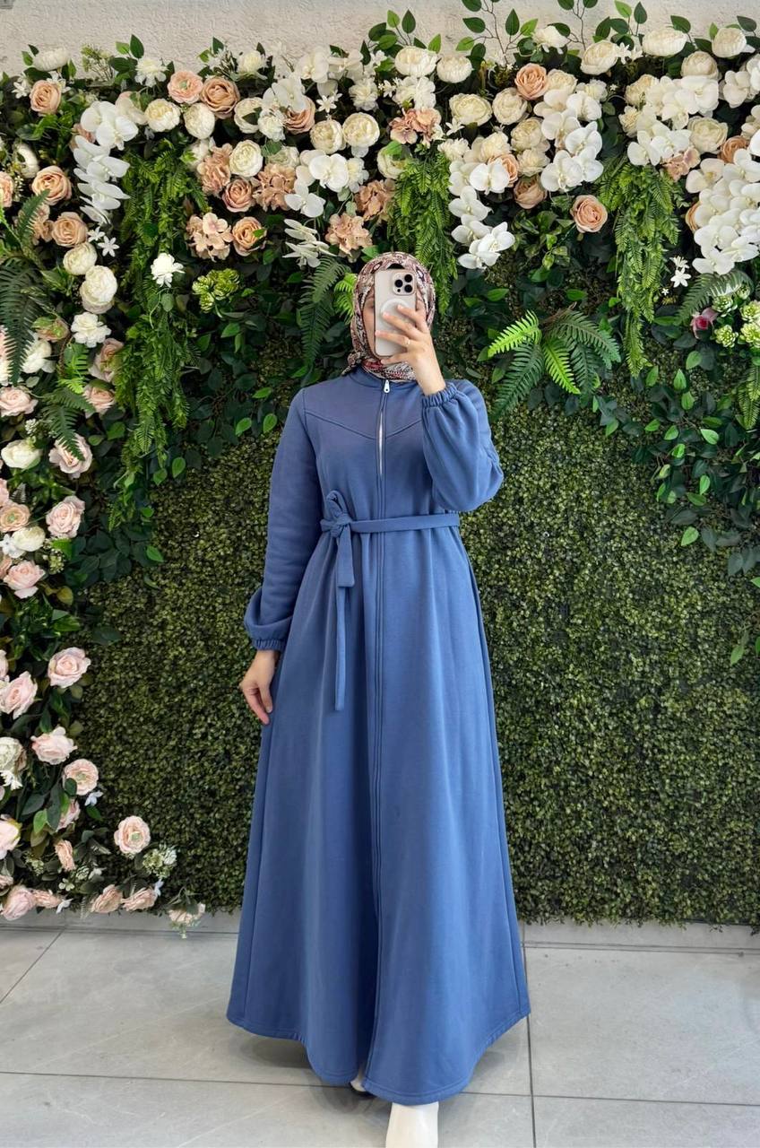 Fermuarlı Elbise 8040