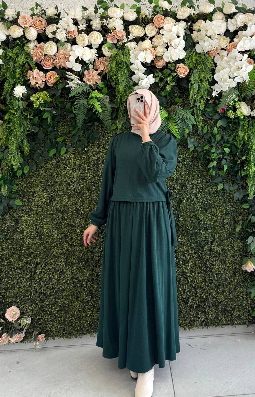 Pamuklu kadife Takım 8110