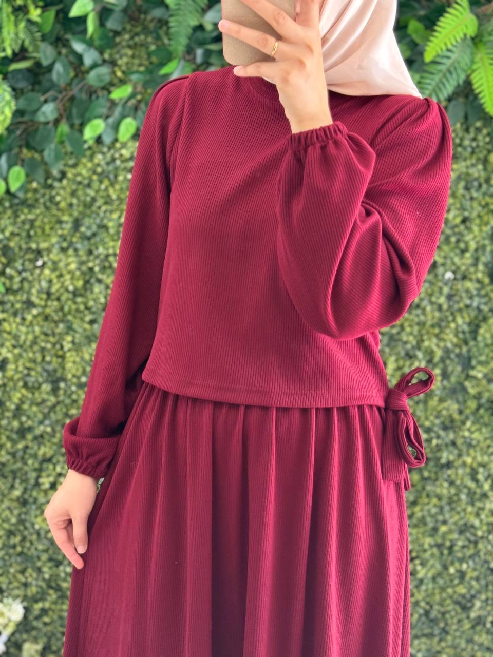 Pamuklu kadife Takım 8110