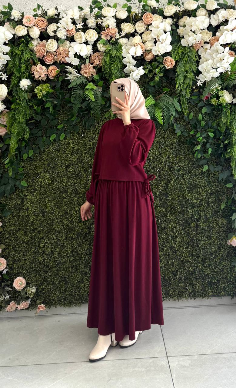 Pamuklu kadife Takım 8110