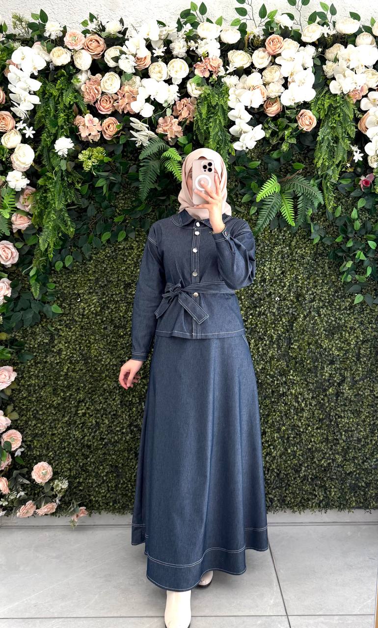 Pamuklu kot Takım 8132