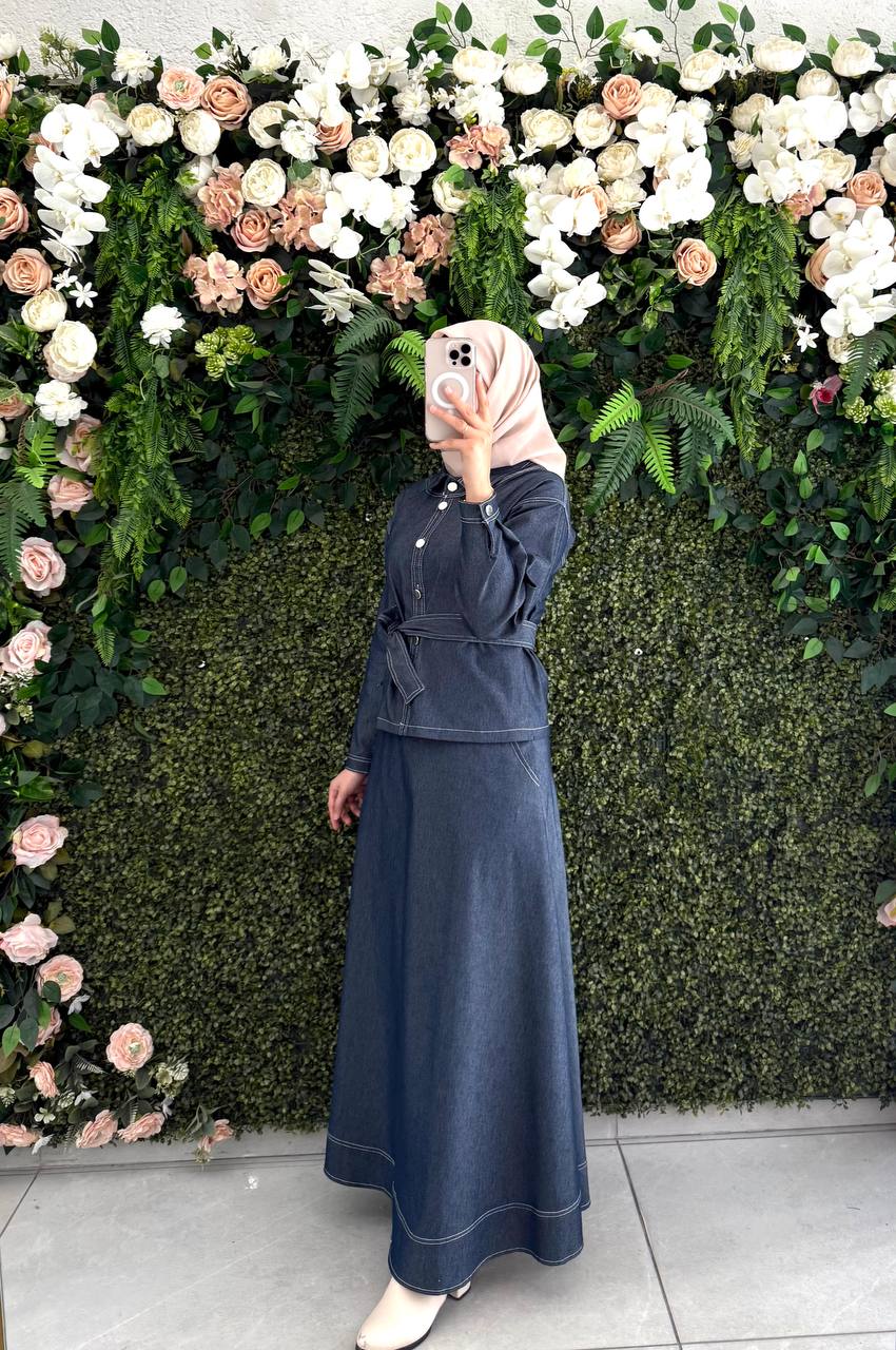 Pamuklu kot Takım 8132