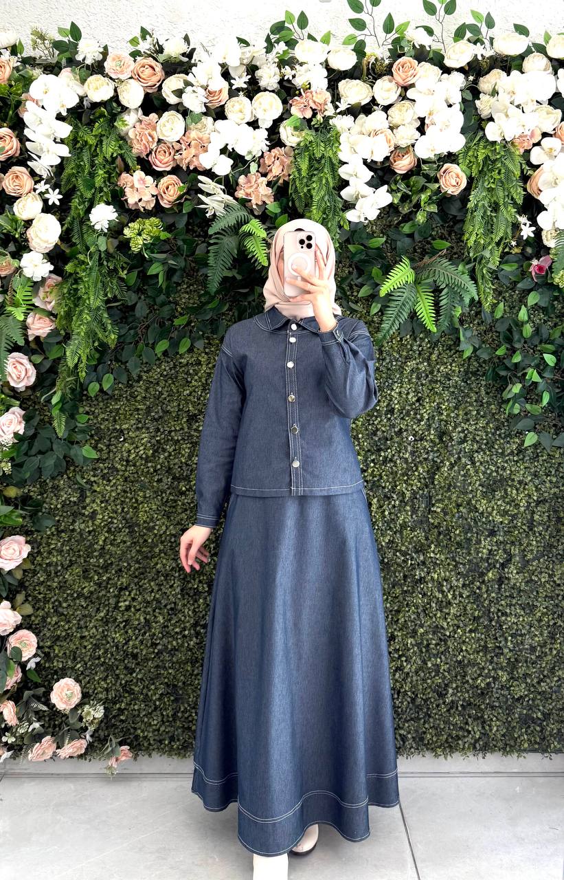 Pamuklu kot Takım 8132