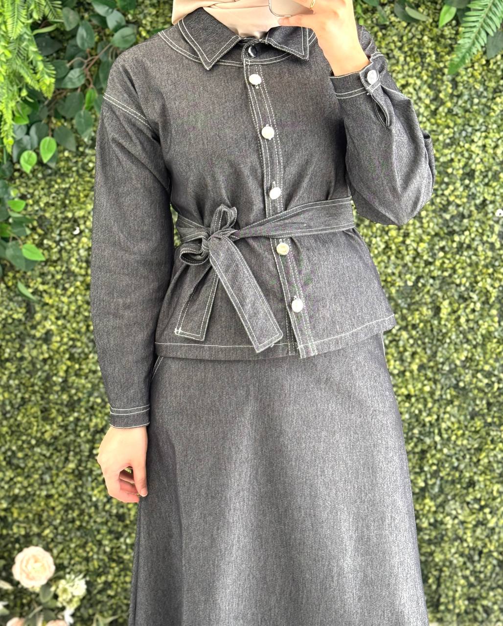 Pamuklu kot Takım 8132