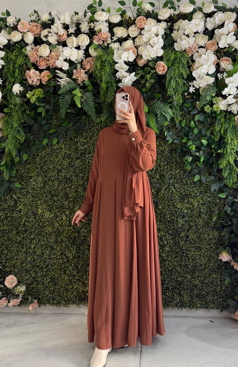 Medine İpek Elbise 9112